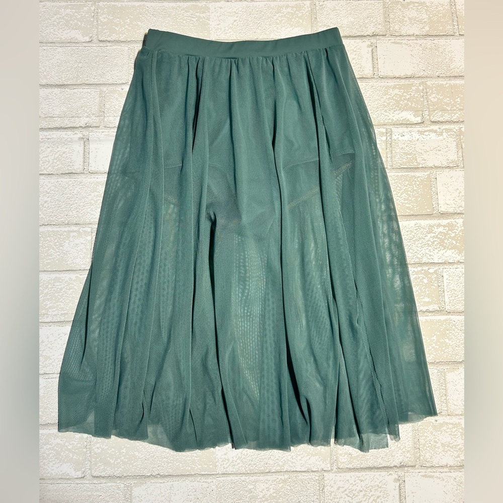 Balera Girls Green Dance Skirt